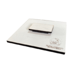 Carimbo Personalizado 15x15cm para sacola Kraft com Carimbeira e Tinta - Imagem 3