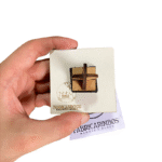 Carimbo Personalizado 6x6cm para Tecido com Carimbeira e Tinta - Imagem 3
