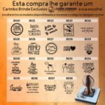 03 Carimbos C/ Sua Logo 12x12 + 6x6 + 4x4 + Almofada + Tinta - Imagem 5