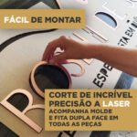 Logotipo/Letreiro em Mdf 3MM Vários Tamanhos - Personalizado com sua Logo! - Painel - Imagem 3