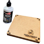 Kit Almofada e Tinta de Plástico e Isopor para Carimbos