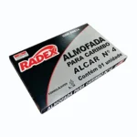 Almofada para carimbo grande N4 PRETA - 16,8cm x 9,8cm - RADEX - para Papel / Papelão / Kraft - Imagem 5